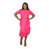 ZAIDA African Print Handmade Shift Double Sister Flare Dress