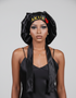 NAWOTWE AKUA Days of the Week African Names Satin Bonnet Hair Accessory with Adjustable Tie Back - Wednesday