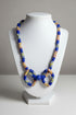 KUKUA Kids Babies Royal Handmade African Bead 3-Piece Set - Royal Blue