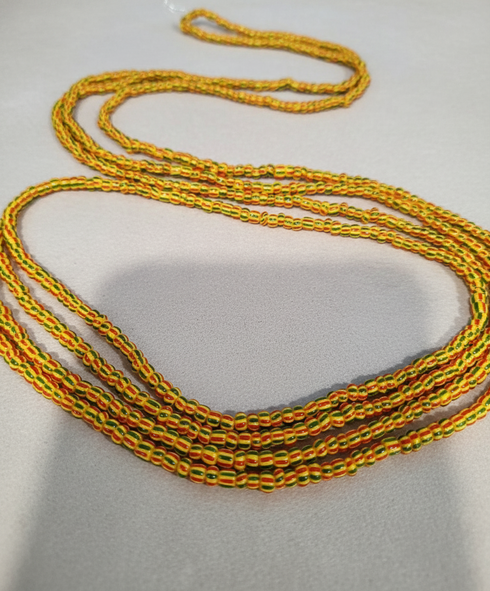 Winta colored Trio Waist Beads - Ahyenie