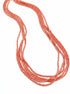 Lom Na Va Duo Waist Beads - Orange & White Ahyenie