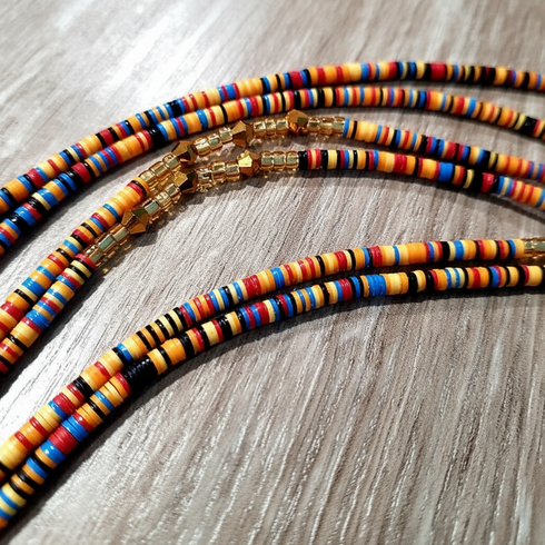 Azalee Multicolored Waist Beads