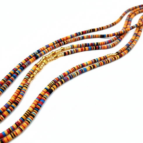 Azalee Multicolored Waist Beads