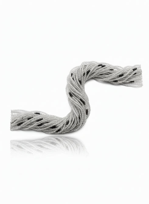 Shades of Gray Waist Beads - Ahyenie