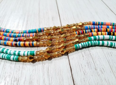 Azalee Multi-colored Waist Beads