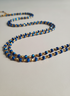 Ayana Blue Embellishment Waist Beads - Ahyenie