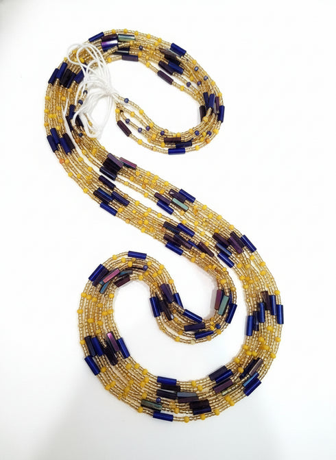 Nsroma Purple Instincts Waist Beads - Ahyenie