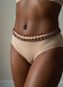 Ayana Purple Embellishment Waist Beads - Ahyenie