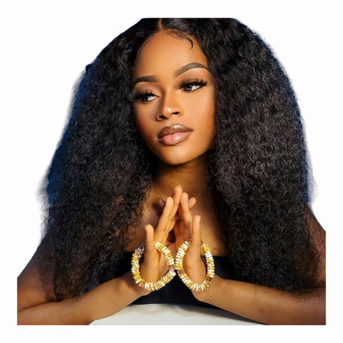 ASSIBI Handmade White and Gold Beaded Bracelet Two-Piece Set - Bead Bracelet Only