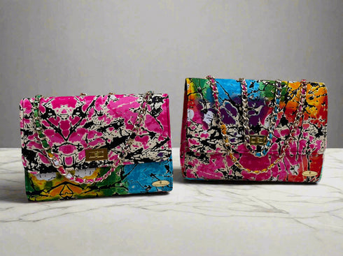 Abara Vividfest Clutch Handbag