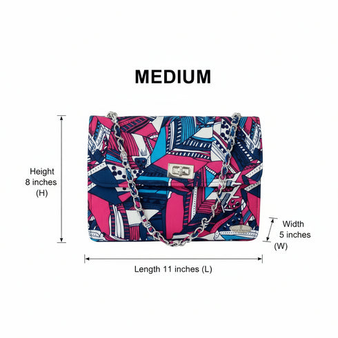 Abara Vividfest Clutch Handbag