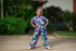 Abeni Girl's Ankara/African Print Pant and top Two-Piece Set