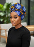Adepa tie-on Ankara Headwrap/ Headpiece scarf - one-yard duku