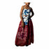 Adesewa African Print Strap Top and Organza Overlay Midi Skirt for Girls