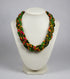 African Splendor Braided Ankara Necklace