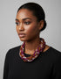 African Splendor Braided Ankara Necklace