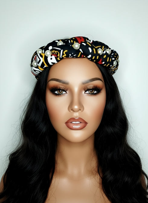 Aisha's Pearls Braided Majesty Headband
