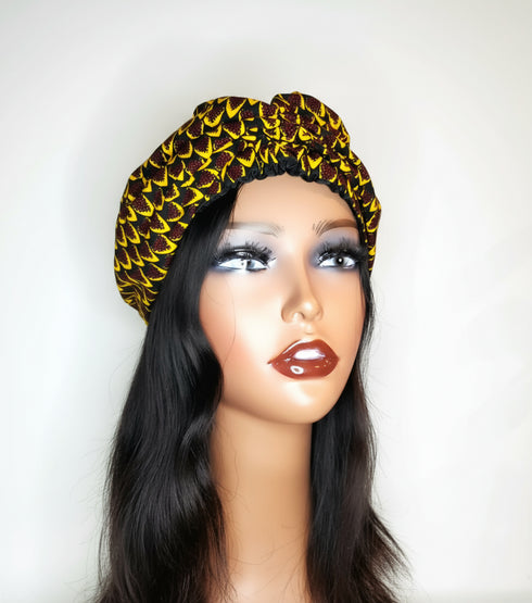 Amara's Crown Swirl Knot Turban