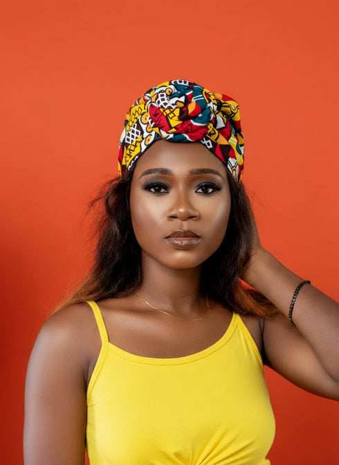 Amara's Crown Swirl Knot Turban