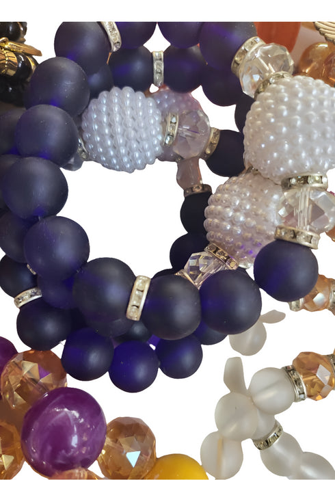 Anika Midnight Pearl Accent Bracelet