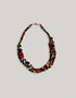 Ankara Sunbeam Twist Woven Ankara Necklace