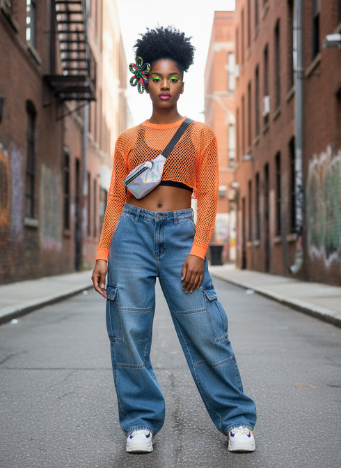 Ankara Bloom Hair Clip