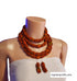 Ayo Radiance Four-Strand Ankara Necklace