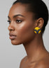 Azure Twist x-Large Stud Earrings
