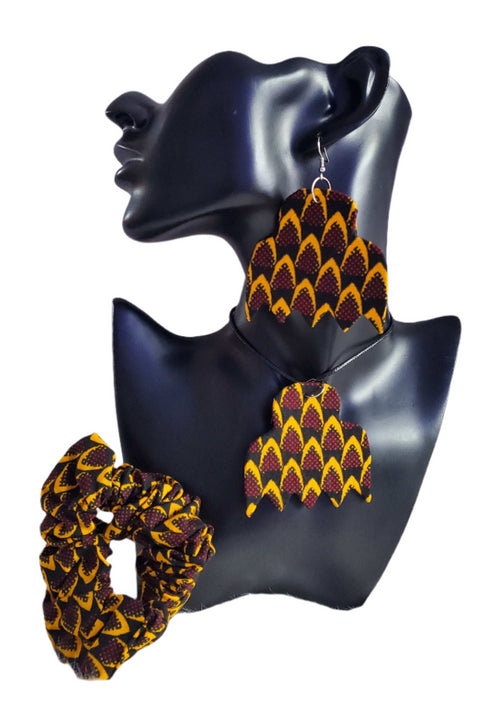 Azure Mosaic Comb Accessory Set