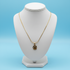 BALANCE DWENNIMMEN quarter spiral minimalistic Adinkra stainless steel necklace Only
