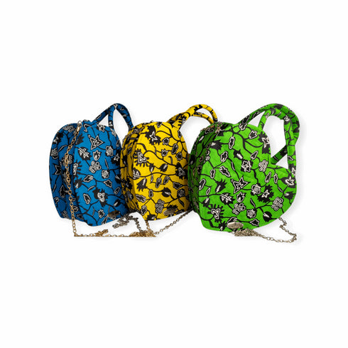 Batik Bliss Heart-Shaped Tote