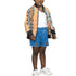 DUMISA Ankara Goldloom Print UNISEX Bomber Jacket Only for Girls and Boys