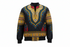 DUMISA Ankara Goldloom Bold African Print UNISEX Adult Bomber Jacket Only