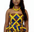 Dual Knot Ankara Necklace