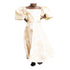 FANTA Short Golden Grace Twirl Serenity Brocade Dress for Girls