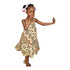 GOLDIER Girls African Print Flare Midi Dress – Sleeveless Style