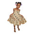 GOLDIER Girls African Print Flare Midi Dress – Sleeveless Style