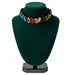 Geo-Tribal Button Choker Ankara Necklace