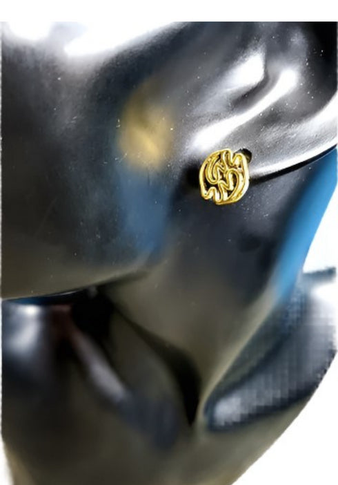 Gye Nyame medium Traditional minimalist Aunthentic Earrings