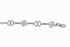 Black truncheon on a white background