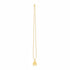 Gold Necklace on a marble surface