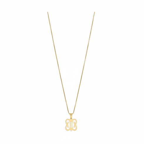 HONOR HYE-WON-HYE heritage strength stainless steel Adinkra necklace only