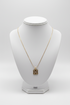HONOR HYE-WON-HYE heritage strength stainless steel Adinkra necklace only