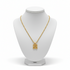 HUMBLE DWENNIMMEN non-fade gold Adinkra stainless steel necklace only