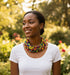Harmony Loop Ankara Necklace