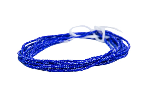 Lom Na Va Duo Waist Beads - Blue & White Ahyenie