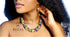 Kimathi African Bead Necklace , Bracelet & Earring Set