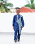 ENZI Handmade Batik Accent Caftan and Pants Set for Boys
