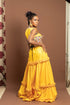 FIKILE Handmade Elegant Maxi Dress with Ankara Waist Belt