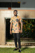 The CHIMALI Men's Short-Sleeve Ankara Shirt